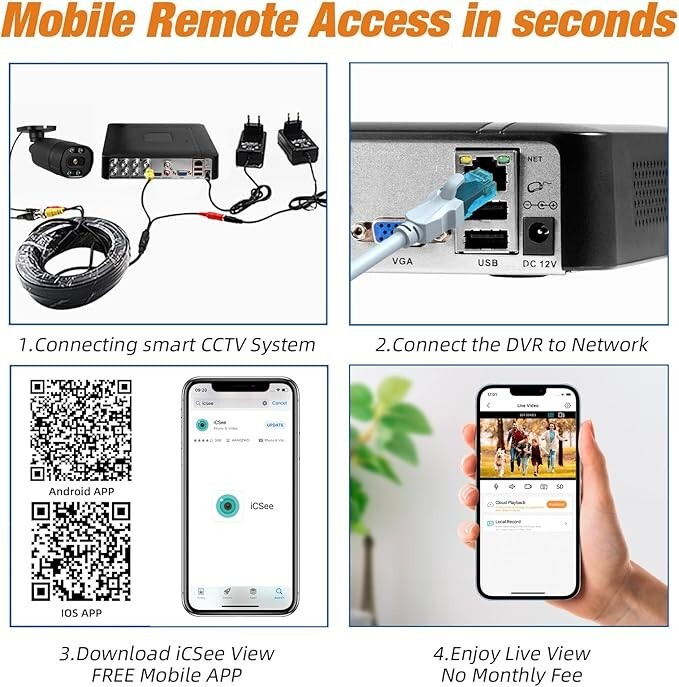 Dvr Cctv Connect To Phone App How To Connect Android Phone