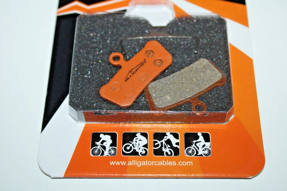 Pastillas de freno de disco de bicicleta orgánicas Alligator Avid X0 Trail MTB grava envío gratuito Foto 3 de 4