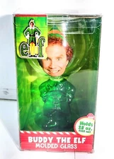 Buddy the Elf Molded Glass Wine/Water 18oz Green and Clear iCup WB Will Ferrell 