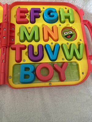 Sesame Street Elmo's On The Go Letters Red Playskool Friends