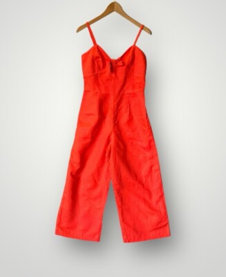 Jumpsuit Romper Women Size Linen Blend