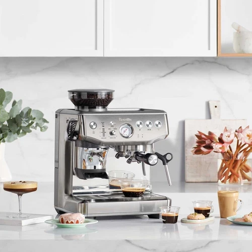 Breville Barista Express Impress Espresso Machine BES876BSS1BNA1 Silver **NIB!**