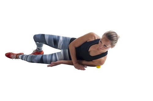 Pure2Improve - 3 Trigger Point Massage Balls - Fitness Muscle Recovery Aid - Picture 5 of 7