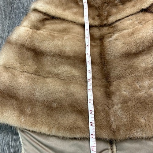 Vintage Mink Fur Stole Cape The Palace Ben Kreitman, Furs OSFM EUC Pockets - Picture 7 of 9