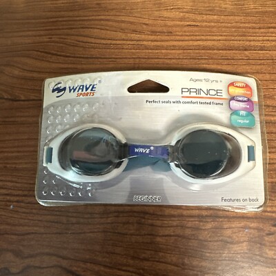 Wave Sports Beginner Youth Prince   Swimming Goggles 12 years +   NiP