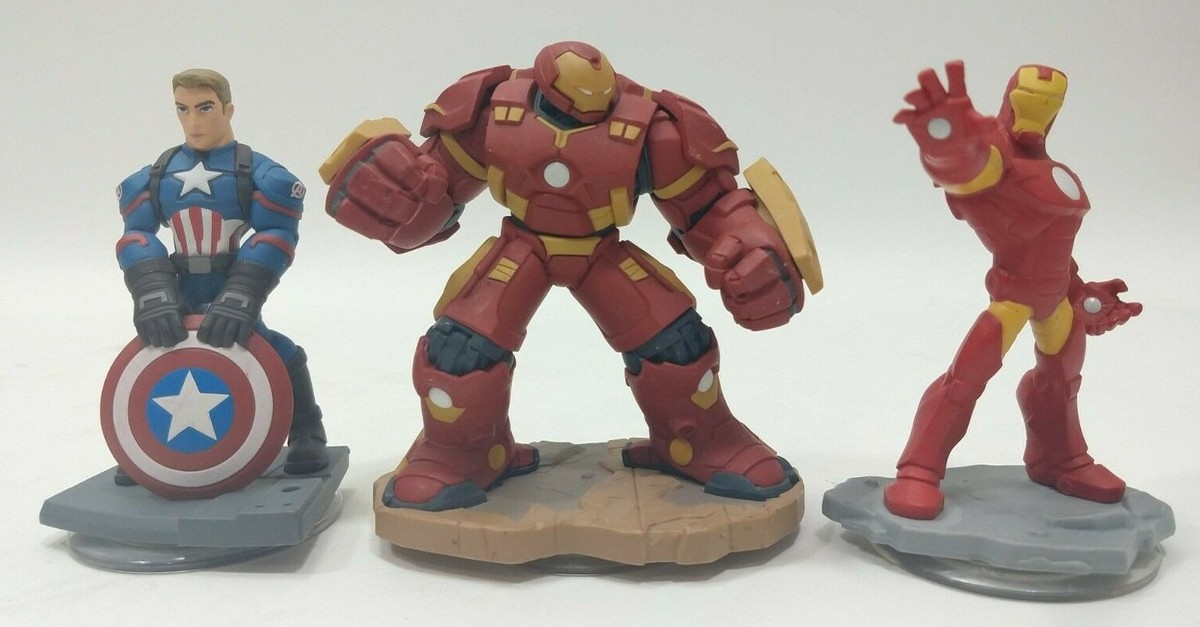 Disney Infinity Marvel フィギュア Disney Infinity 3.0 Marvel Iron Man Hulkbuster, Captain