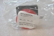 ITT CANNON MS3102E32-7P CIRCULAR MIL SPEC CONNECTOR 35 POS SOLDER CUP ST BOX