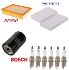 Tune Up Kit Filters Spark Plug For DODGE NITRO V6; 3.7L 2007-2008