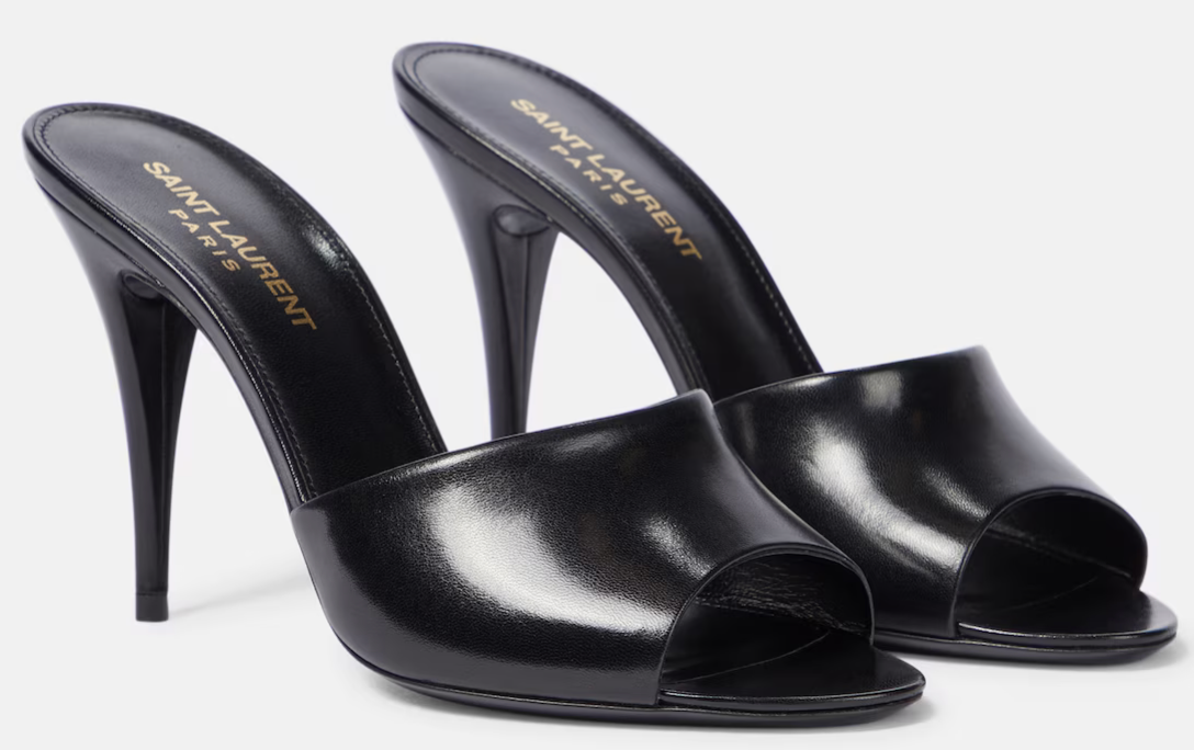 SAINT LAURENT LA 16 95 SANDALI IN PELLE UK7 EU40 PREZZO AL PUBBLICO £695 #JA4