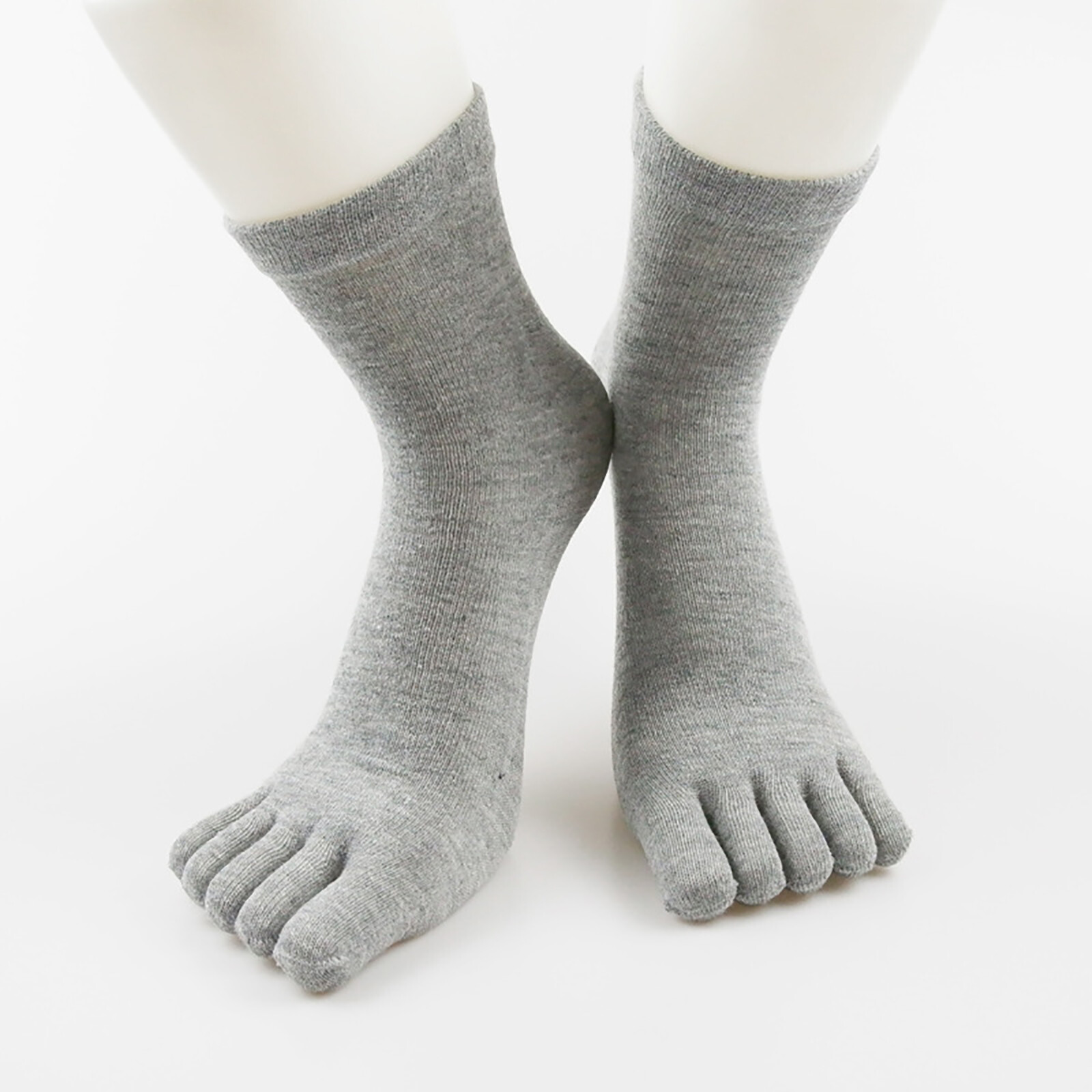 Up to 6 pairs MENS toe socks AntiBacteria Blister Cotton Five