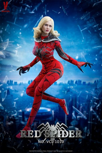Very Cool 1/6 Red Spider Female Figure Accessories for Phicen S21B Female Body - Picture 5 of 17