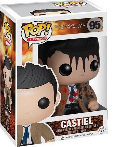 FUNKO POP! Television_SUPERNATURAL Join the Hunt__Leviathan CASTIEL Vinyl  figure