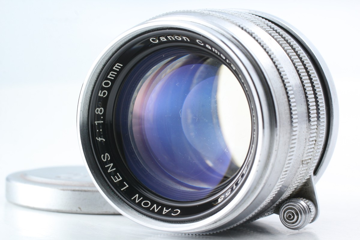 Canon LENS 50mm 1.8 ライカ L39マウント オールドレンズ入門】Canon Lens 50mm 1:1.8 L39 ライカマウント