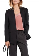 Hush Black Blazer Jacket, Size 10 Bnwt