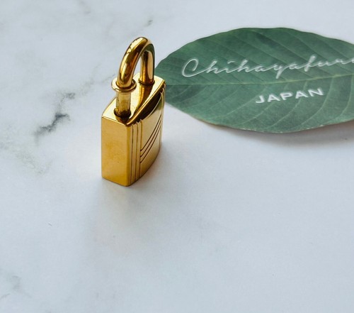 HERMES Cadena Bag Charm Padlock Limited Edition select Gold Silver Next Day Ship - Picture 117 of 171