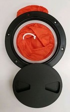 Kayak 4" Screw in Hatch with Catbag, Deckplate, Hardware included
