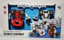 Sharper Image Remote Control (RC) Robot Fighting Set Multiplayer Brand New