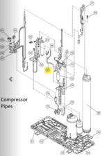 FUJITSU K9380016021 aka 9380016021 SOLENOID VALVE ASSY HVAB BRAZING