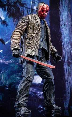 NECA Horror Freddy VS Jason Action Figure 7" Ultimate Jason Voorhees Deluxe Toy - Picture 6 of 12