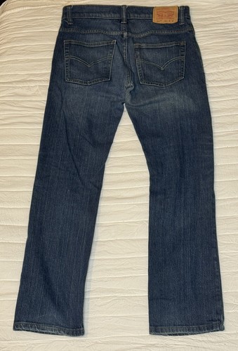 Levi’s Jeans Boys 28x28 16 Reg 511 Performance Slim Stretch Blue Medium Wash - Picture 2 of 8