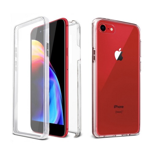 For iPhone 16 Pro Max 15 14 13 12 11 360° Full Protect Clear Hybrid Case Cover - Picture 3 of 11