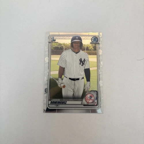 2020 Bowman Chrome BCP-8 Jason Dominguez 1st Bowman