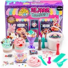 Ice Cream Sundae Slime Kit - Medium, Pink - Realistic Ice Cream Slime  Sweet...
