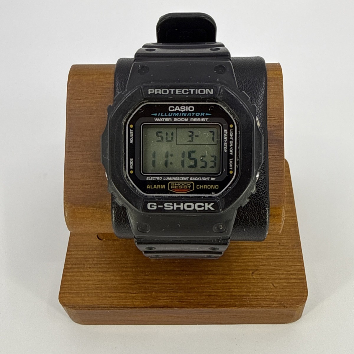 Casio G-Shock DW5600E Black Wrist Watch for Men 3229 & Warranty