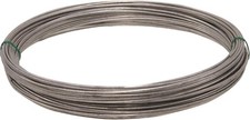 Galvanized Steel Wire 14 Gauge 100 Ft Coil for Fencing, Tying, DIY Projects