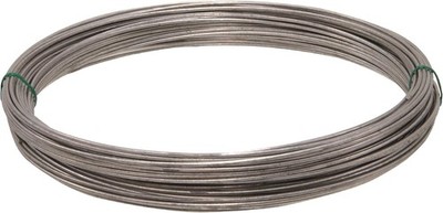 Galvanized Steel Wire 14 Gauge 100 Ft Coil for Fencing, Tying, DIY Projects