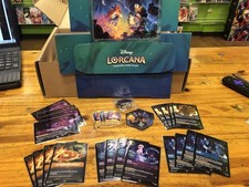 Disney Lorcana Whispers In The Well Promo Set Unplayed Foils, Dial, Box Complete