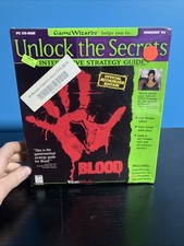 Unlock The Secrets Blood PC Big Box Sealed Windows 95