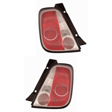 Rückleuchten Heckleuchten Set links & rechts für Fiat 500/595/695 312_