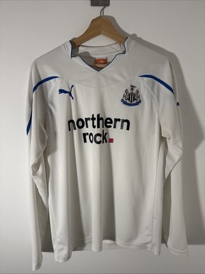 Newcastle United 2010/2011 drittes Trikot Größe Medium Langarm Authentic Puma