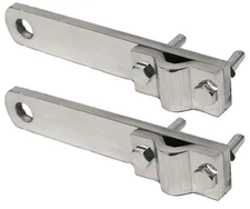 2 Lot ProComm JBC331 Skinny Mirror Mount Without Stud CB Radio Antenna Brackets