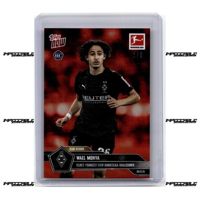 2025-26 Topps Now Bundesliga - Red #140 Wael Mohya Rookie 1/5 Youngest Scorer