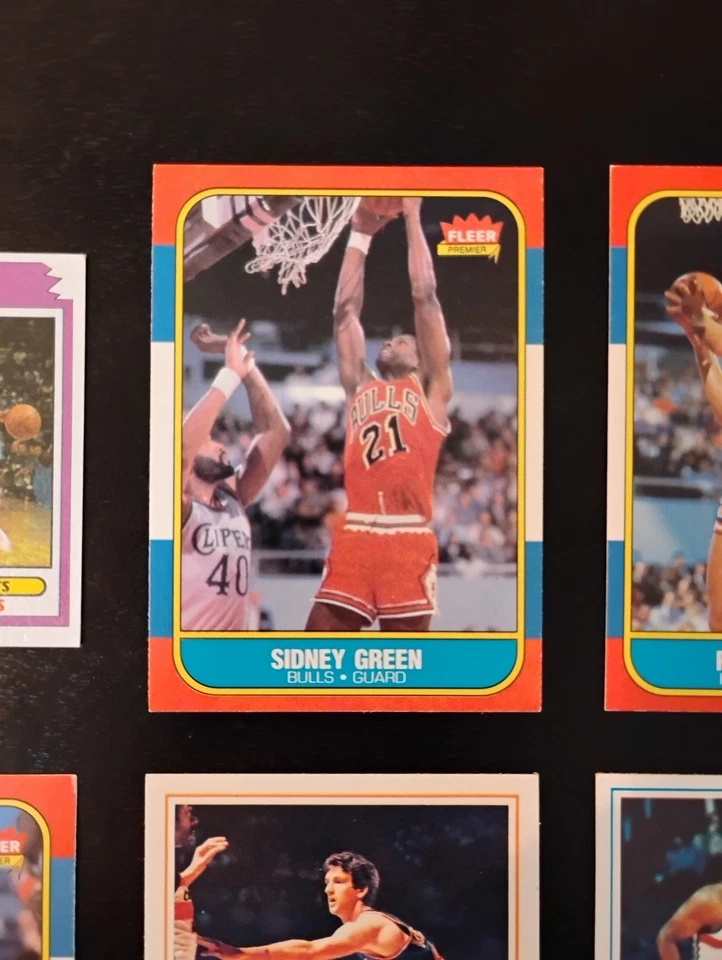 Lote de 12 NBA HOF'ers y novatos años 70 y 80 con Fleer 1986-87 Foto 4 de 4