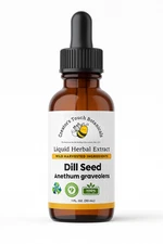 Dill Seed Tincture 1oz – Herbal Tincture for Digestion, Gas & Bloating Relief