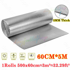 5-25M Double Foil Insulation Bubble Roll Shed Commercial Floor/Wall/Roof Sheds