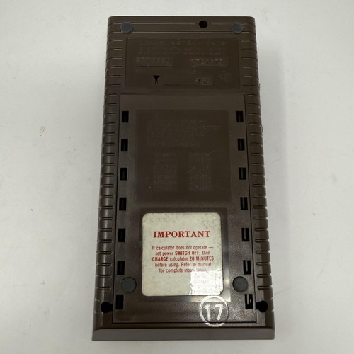 Vintage Texas Instruments TI-5025 Calculator Printer w/ Case Manual 1970s - Picture 7 of 10