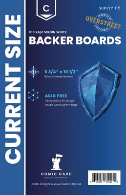 Current 24 pt Backer Boards (100 Count)