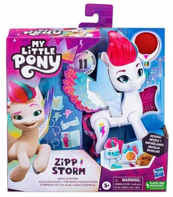 MY LITTLE PONY   Flügelpony Zipp Storm mit Zubehör   Figur