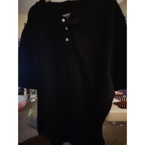 KingSize brand 3XL Tall short sleeve men's Polo shirt A102 Excellent Black