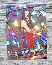 2025 Panini Prizm WNBA #103 Georgia Amoore Ice Prizms RC