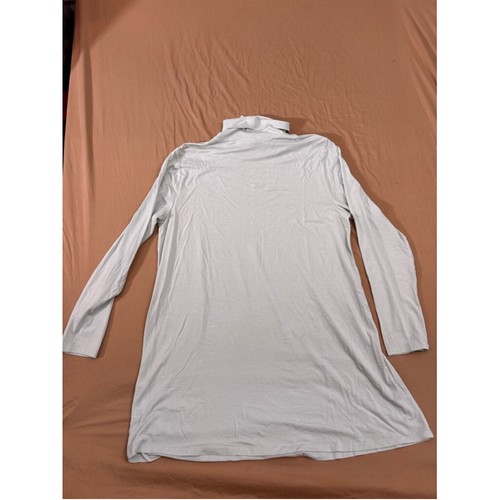 Women's Eileen Fisher Dress Size M Light Blue Long Sleeve - Picture 12 of 13