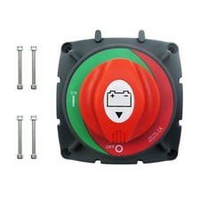 Battery Disconnect Switch, 12-48V 600A High Current Marine Switch for RV ATV ...