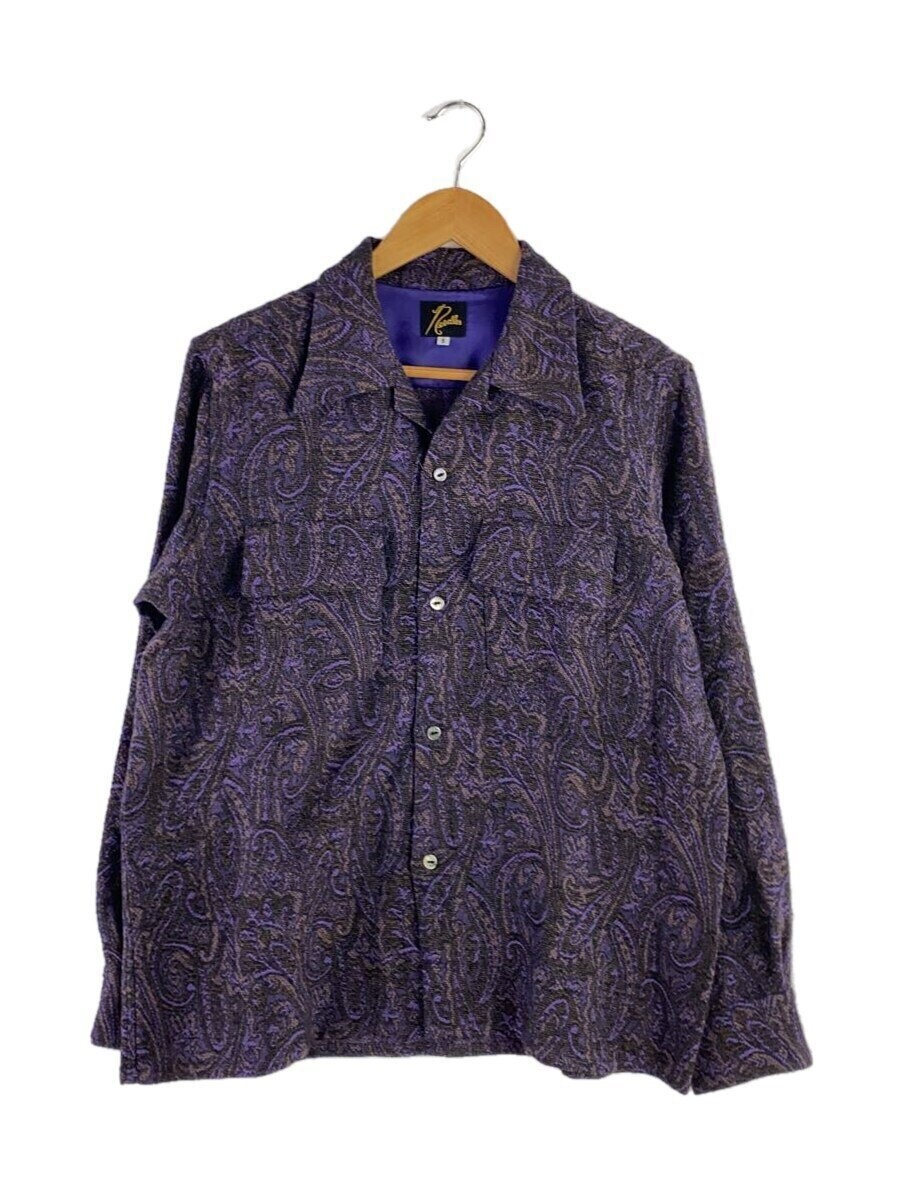 Tシャツ・カットソー Needles FW24 Paisley wool shirt (PU164 A PURPLE) s-l1600.jpg