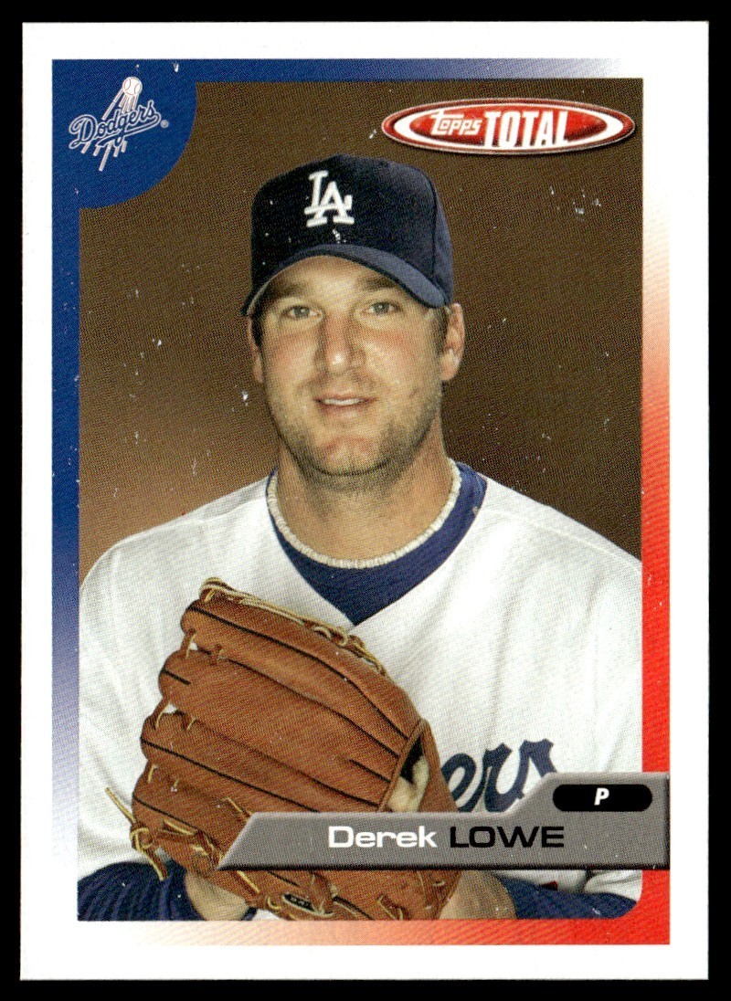 2005 Topps Total Derek Lowe Los Angeles Dodgers #133