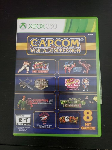 Capcom Digital Collection Microsoft Xbox 360 VGC Mint Disc CIB Complete Tested