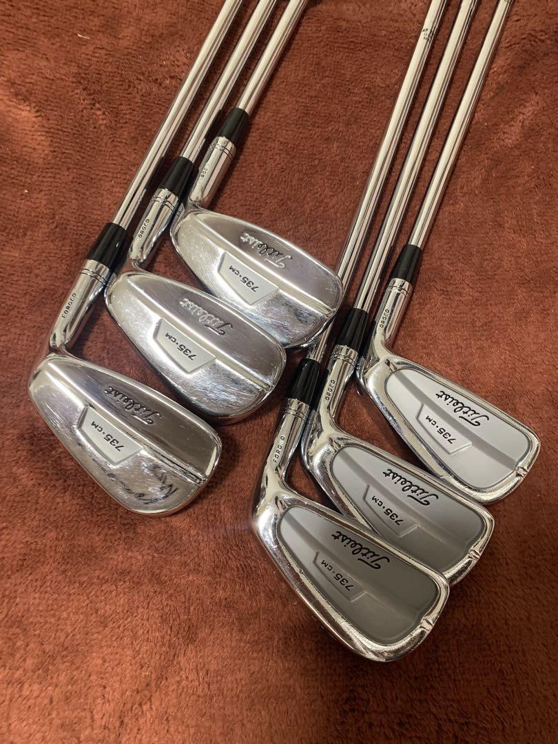 Titleist 735・CM Iron Set 5-9+Pw Dynamic Gold S200 6pcs Golf Club 